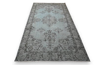 Blauw vintage vloerkleed - G265