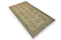 Geel vintage vloerkleed - G266