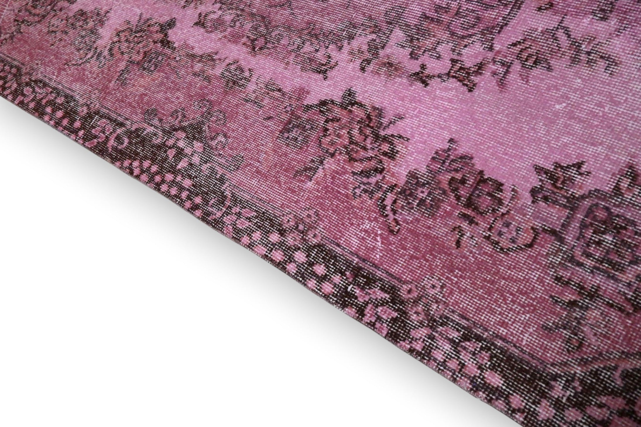 Roze vintage vloerkleed - G268
