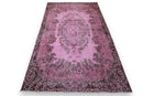 Roze vintage vloerkleed - G268