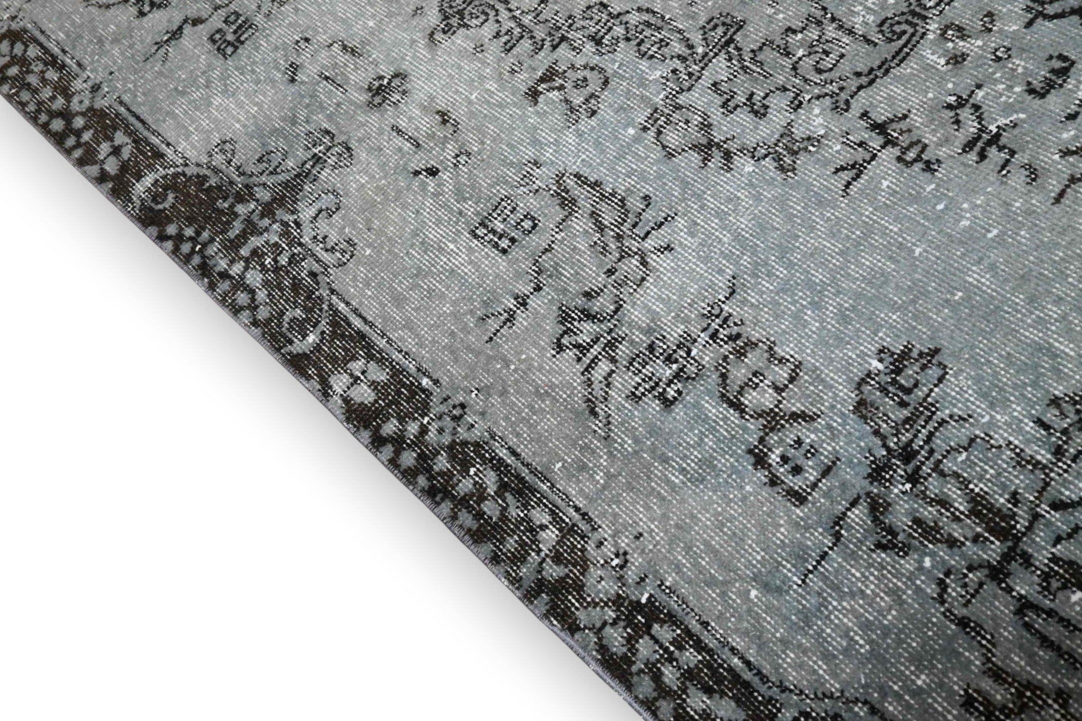 Grijs vintage vloerkleed - G269