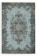 Blauw vintage vloerkleed - G270