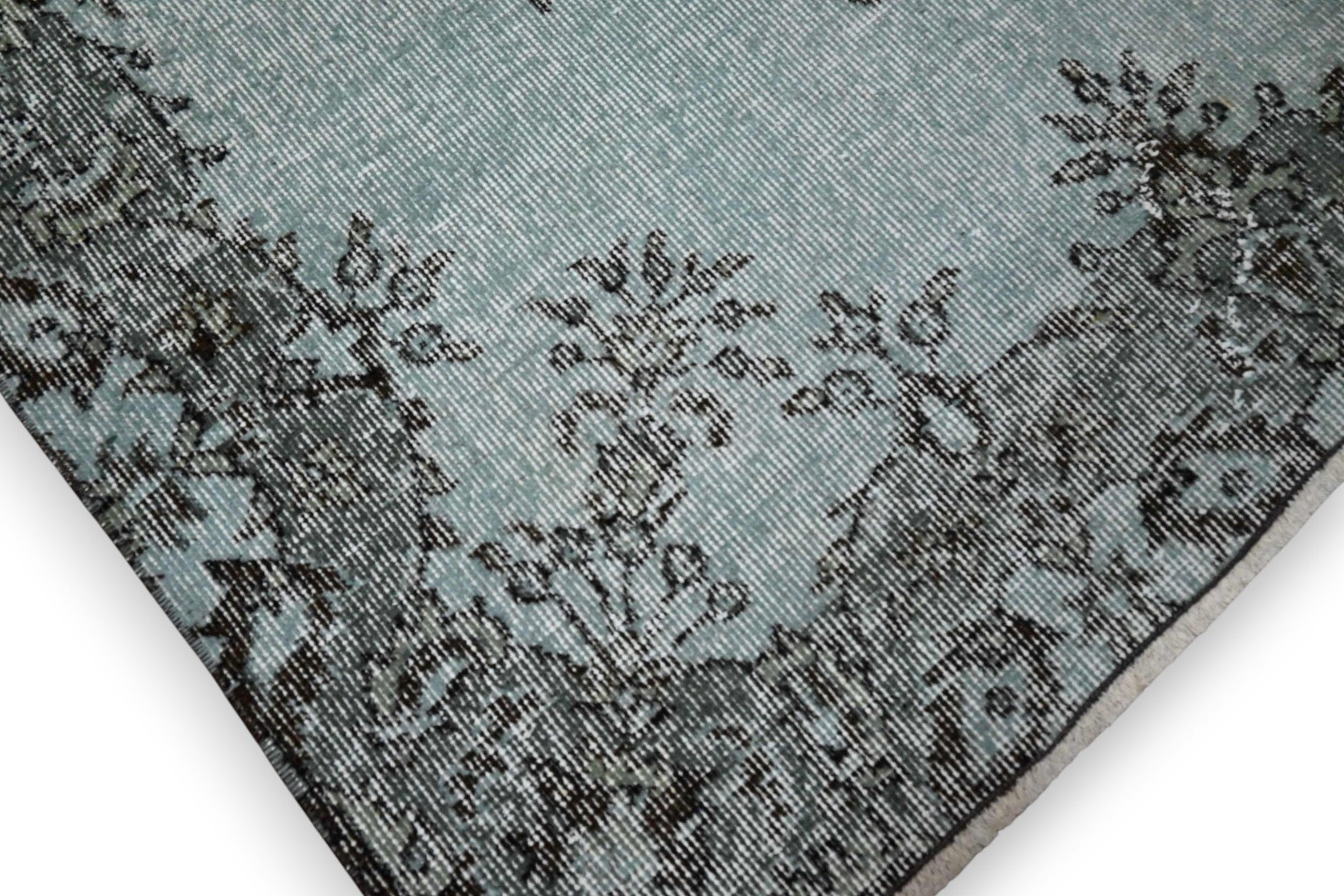 Blauw vintage vloerkleed - G270