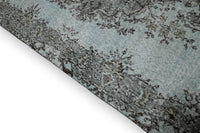 Blauw vintage vloerkleed - G270