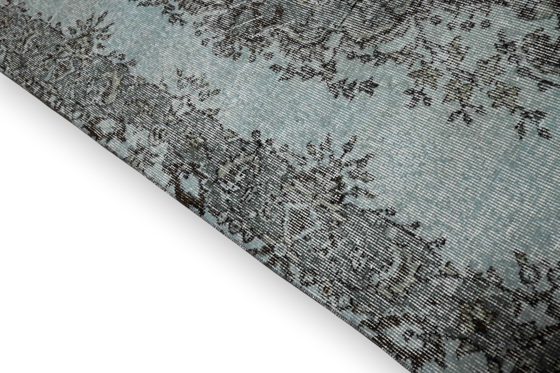 Blauw vintage vloerkleed - G270