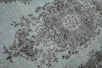 Blauw vintage vloerkleed - G270