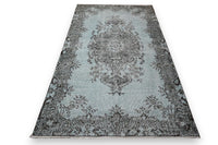 Blauw vintage vloerkleed - G270