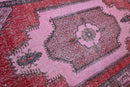 Roze vintage vloerkleed - G271