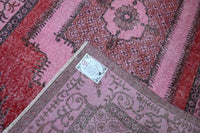 Roze vintage vloerkleed - G271