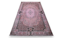 Roze vintage vloerkleed - G272