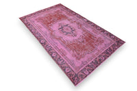 Roze vintage vloerkleed - G274