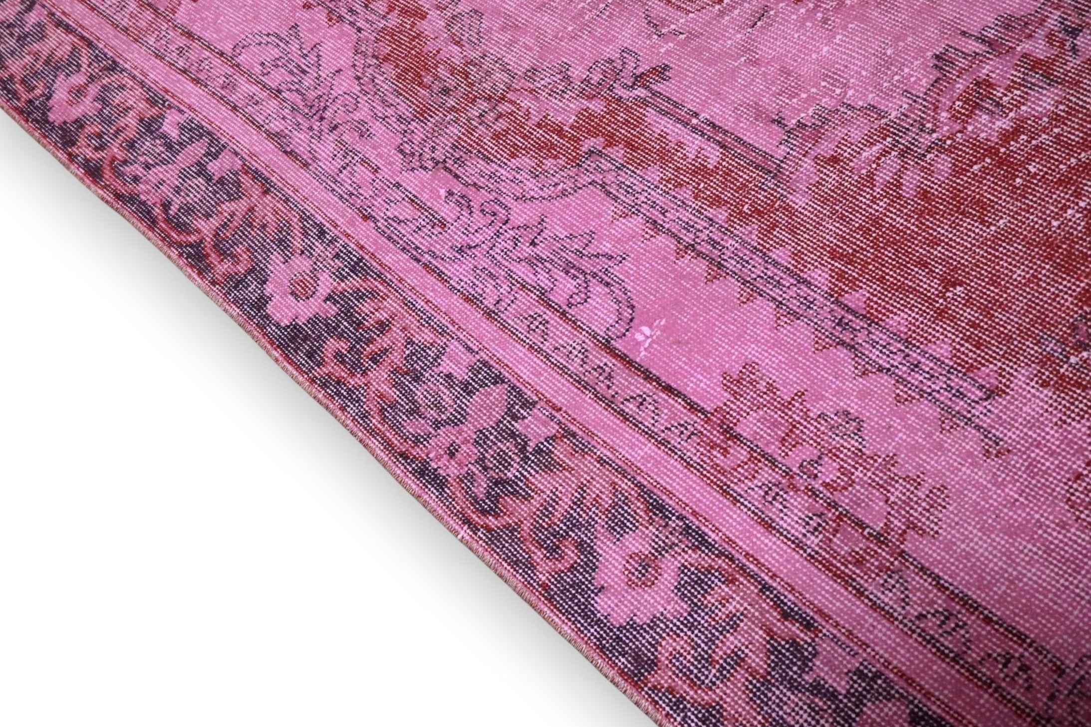 Roze vintage vloerkleed - G274