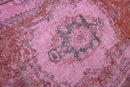 Roze vintage vloerkleed - G274