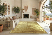 Luxe goud geel vloerkleed - G320