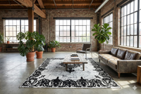 XXL vintage vloerkleed - G161