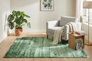 Luxe groen vloerkleed - G329