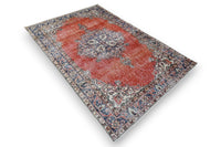 Amara | Vurig rood vloerkleed - Lavinta
