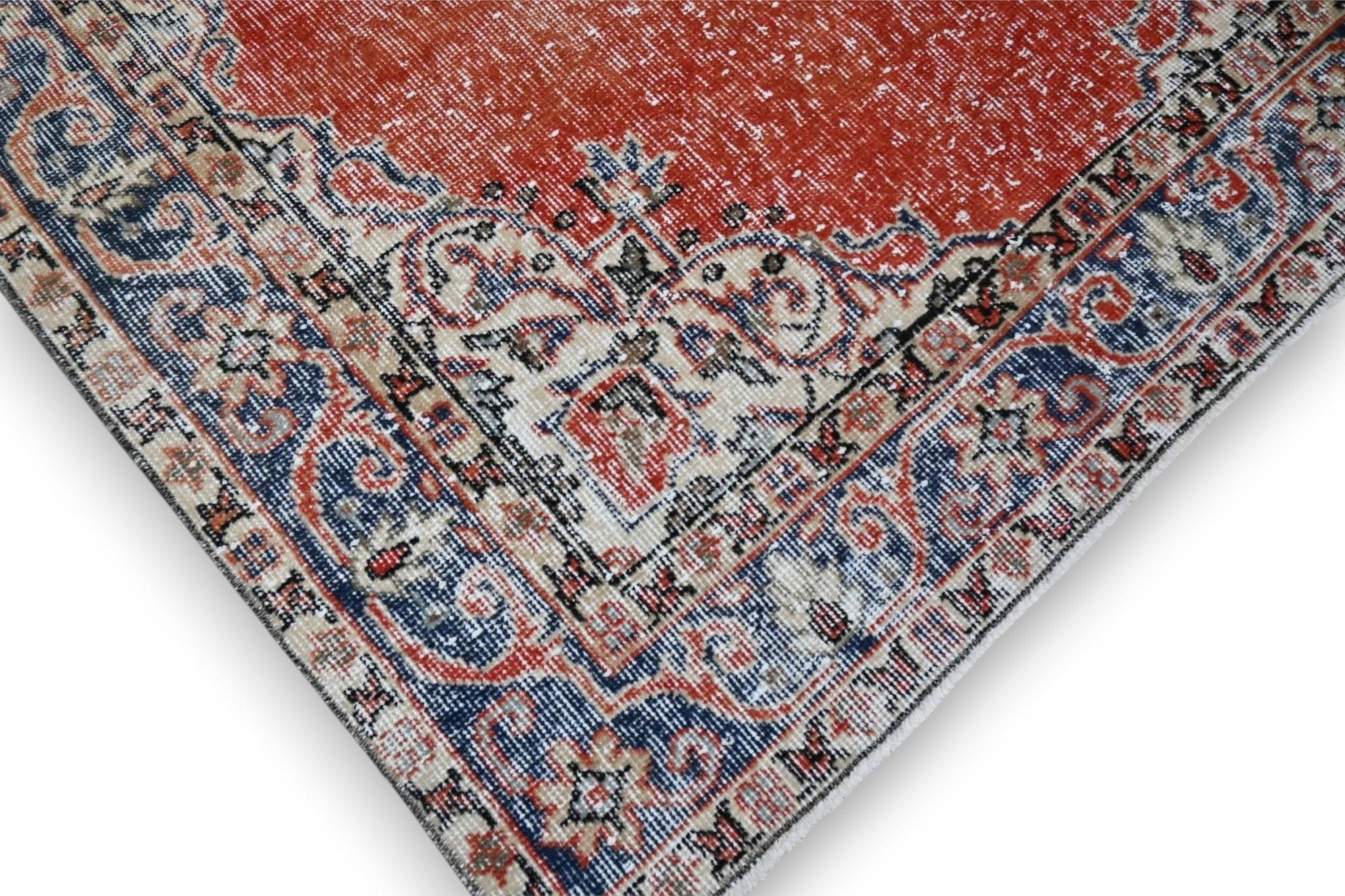 Amara | Vurig rood vloerkleed - Lavinta