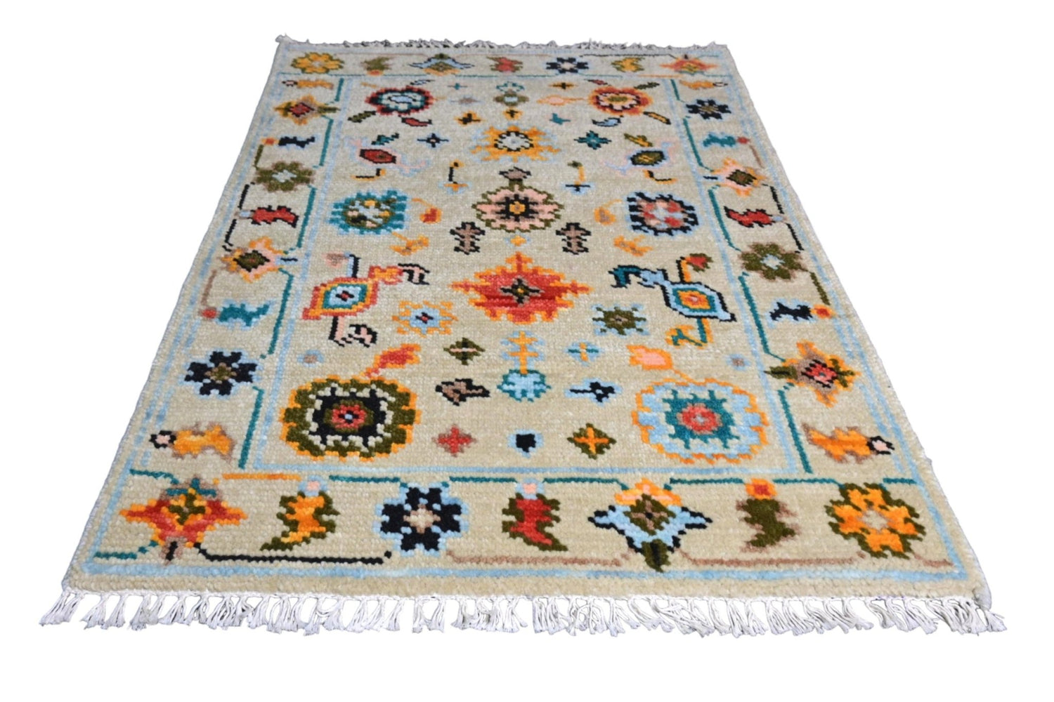 Beige Azeri vloerkleed - F169 - Lavinta