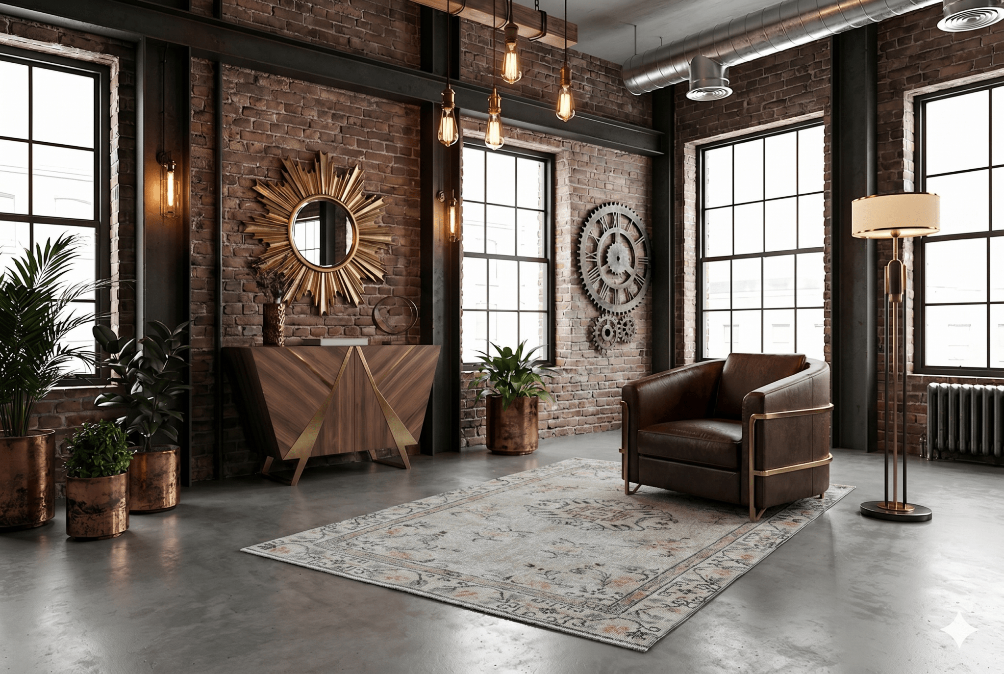 Beige vintage vloerkleed - G471 - Lavinta