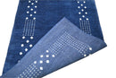 Blauw Gabbeh vloerkleed - F313 - Lavinta