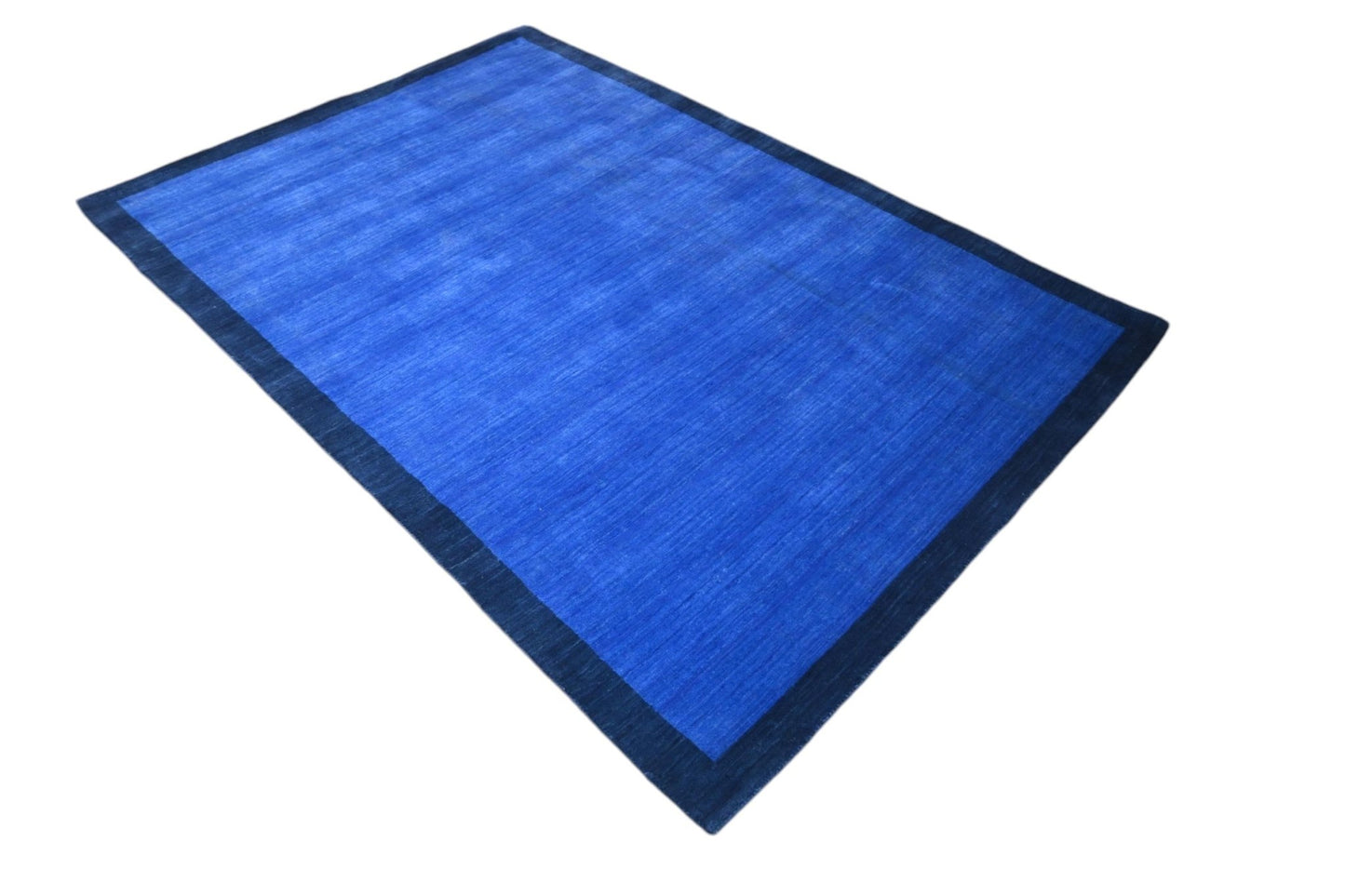 Blauw Gabbeh vloerkleed - F355 - Lavinta