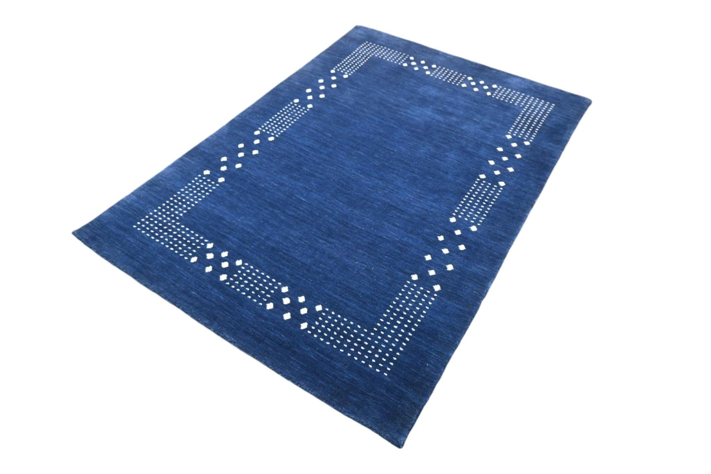 Blauw Gabbeh vloerkleed - F357 - Lavinta