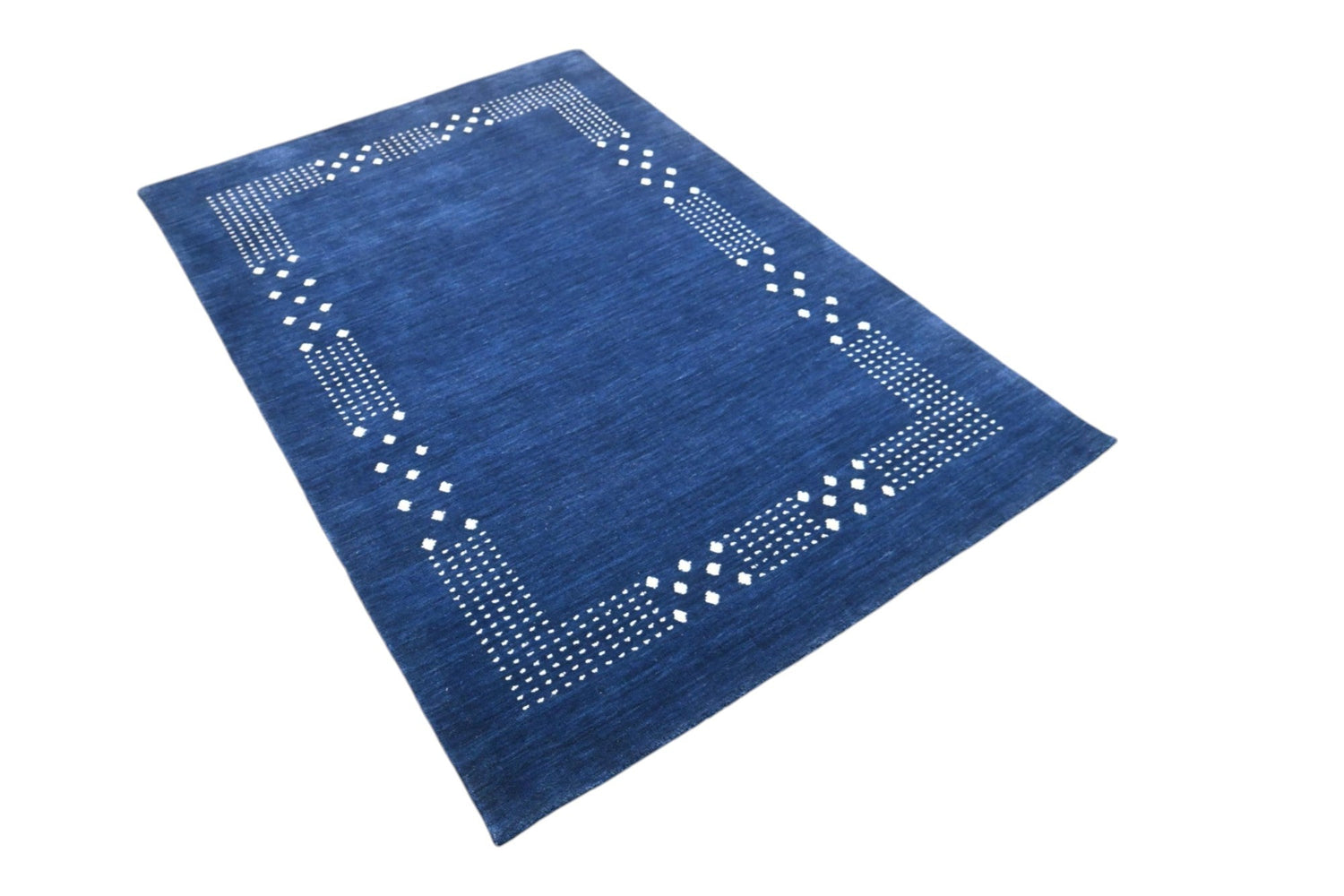 Blauw Gabbeh vloerkleed - F357 - Lavinta