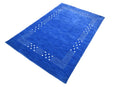 Blauw Gabbeh vloerkleed - F363 - Lavinta