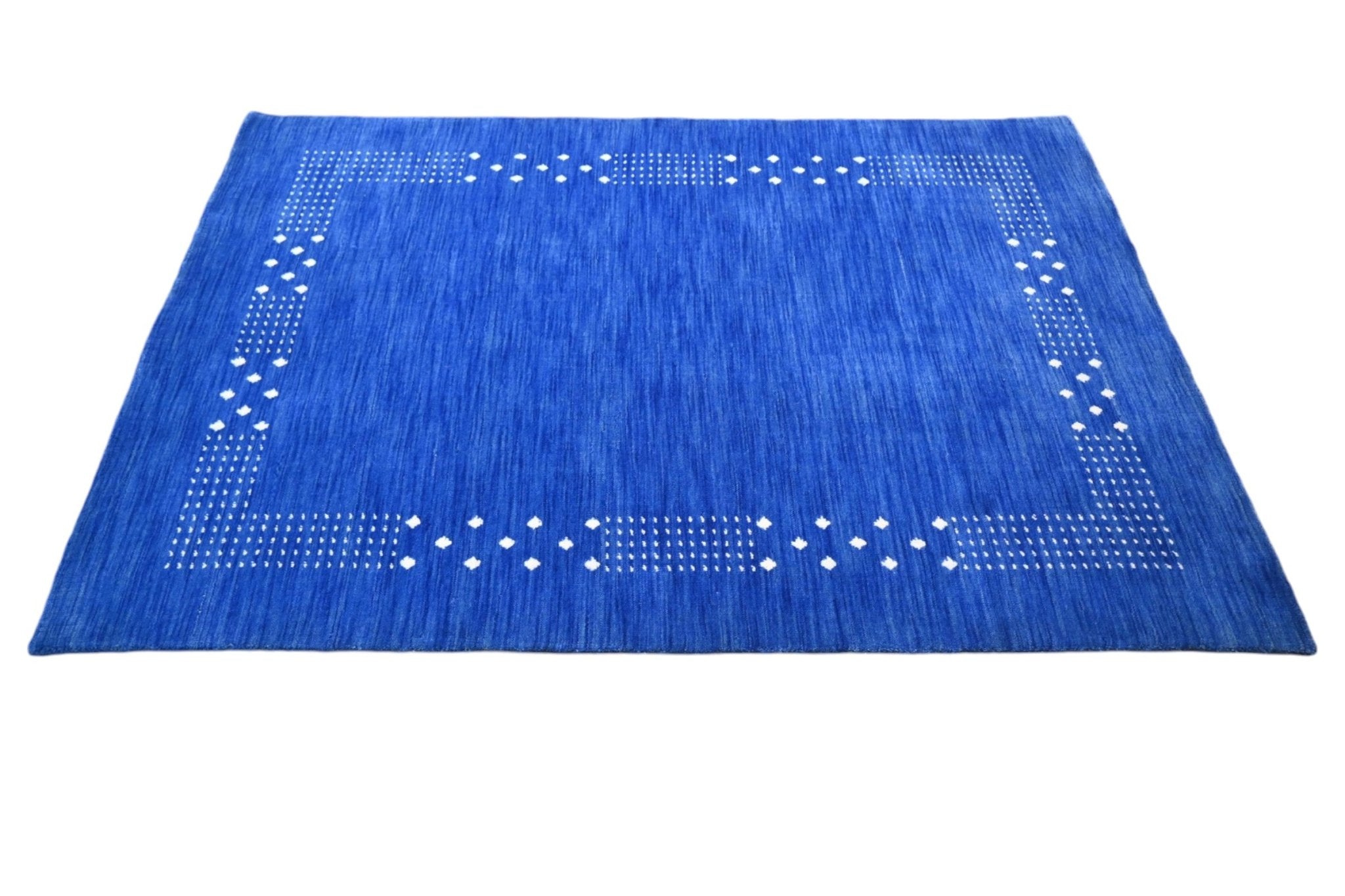 Blauw Gabbeh vloerkleed - F363 - Lavinta