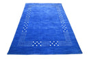 Blauw Gabbeh vloerkleed - F363 - Lavinta