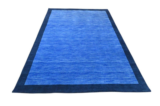 Blauw Gabbeh vloerkleed - F479 - Lavinta