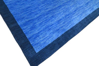 Blauw Gabbeh vloerkleed - F518 - Lavinta