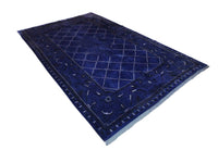 Blauw Nepal vloerkleed - G213 - Lavinta