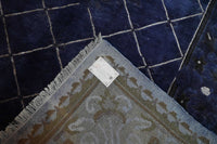 Blauw Nepal vloerkleed - G213 - Lavinta