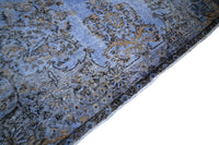 Blauw vintage vloerkleed - E766 - Lavinta