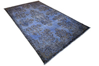 Blauw vintage vloerkleed - E766 - Lavinta