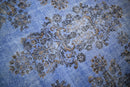 Blauw vintage vloerkleed - E766 - Lavinta