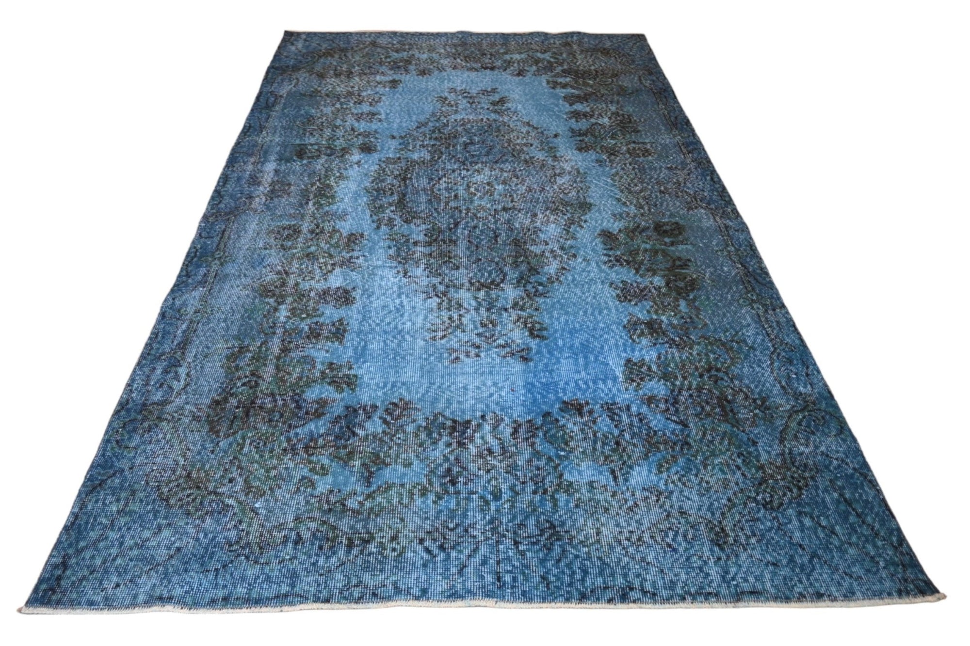 Blue Vintage Rug - E922