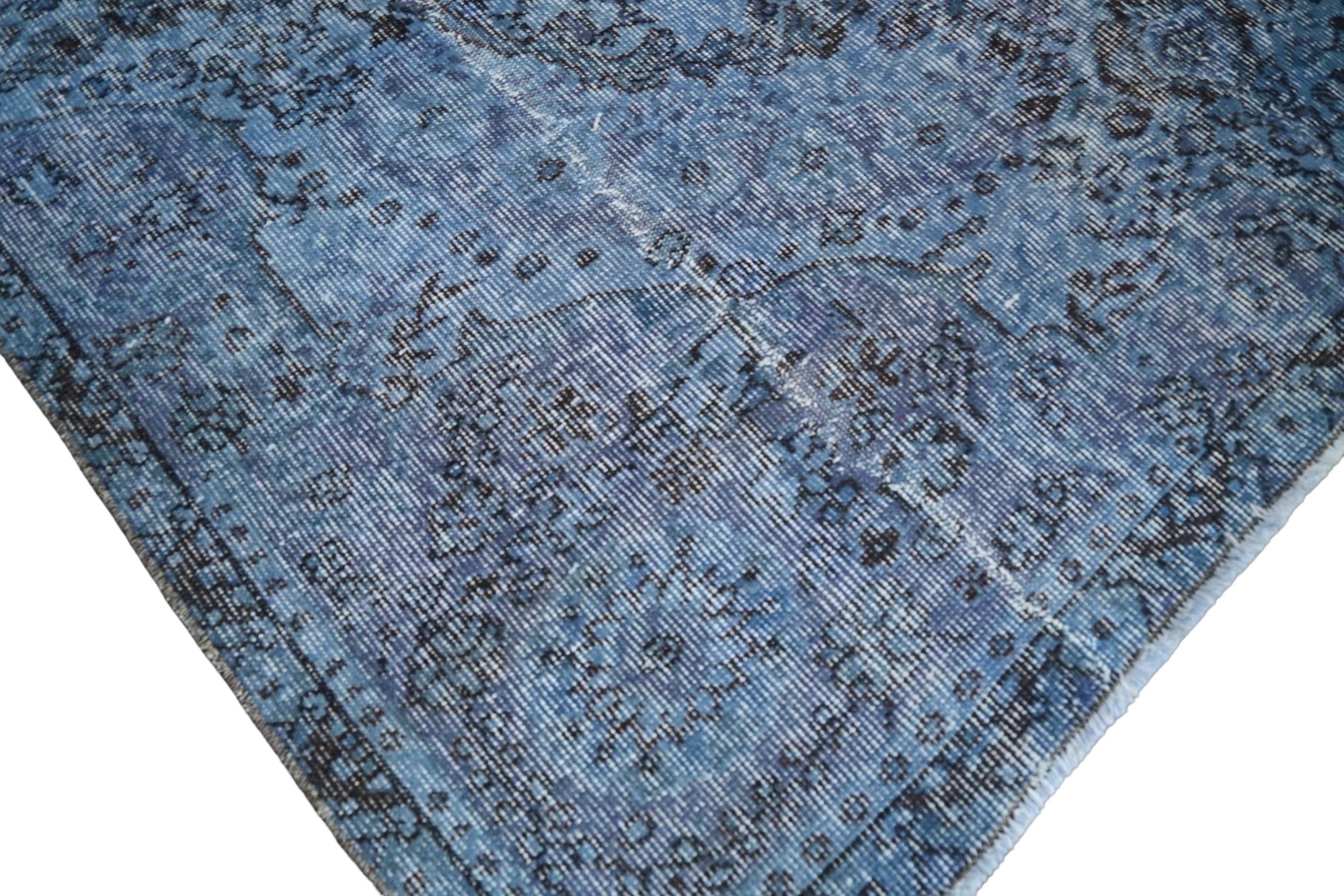 Blauw vintage vloerkleed - E973 - Lavinta