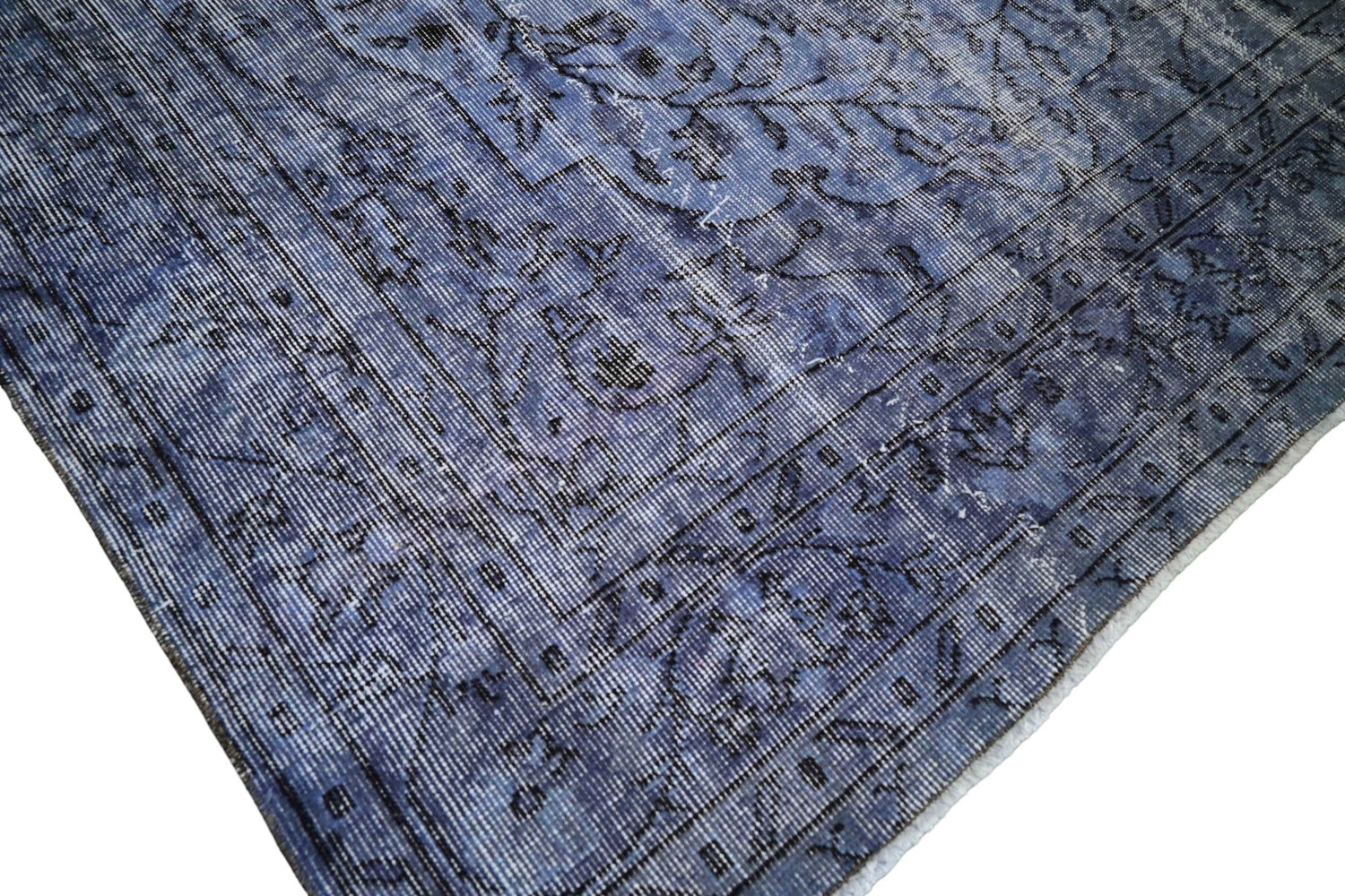 Blauw vintage vloerkleed - E976 - Lavinta