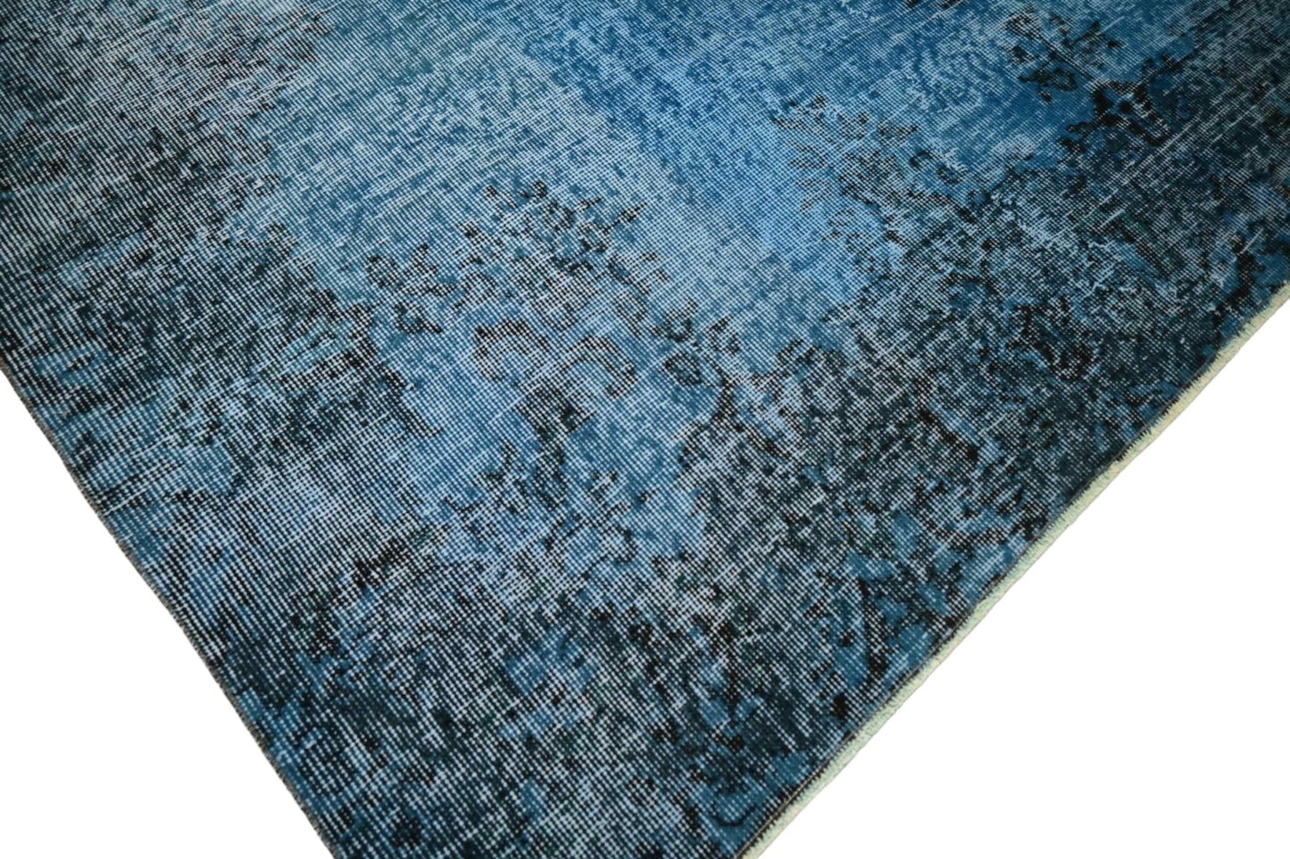 Blauw vintage vloerkleed - F159 - Lavinta