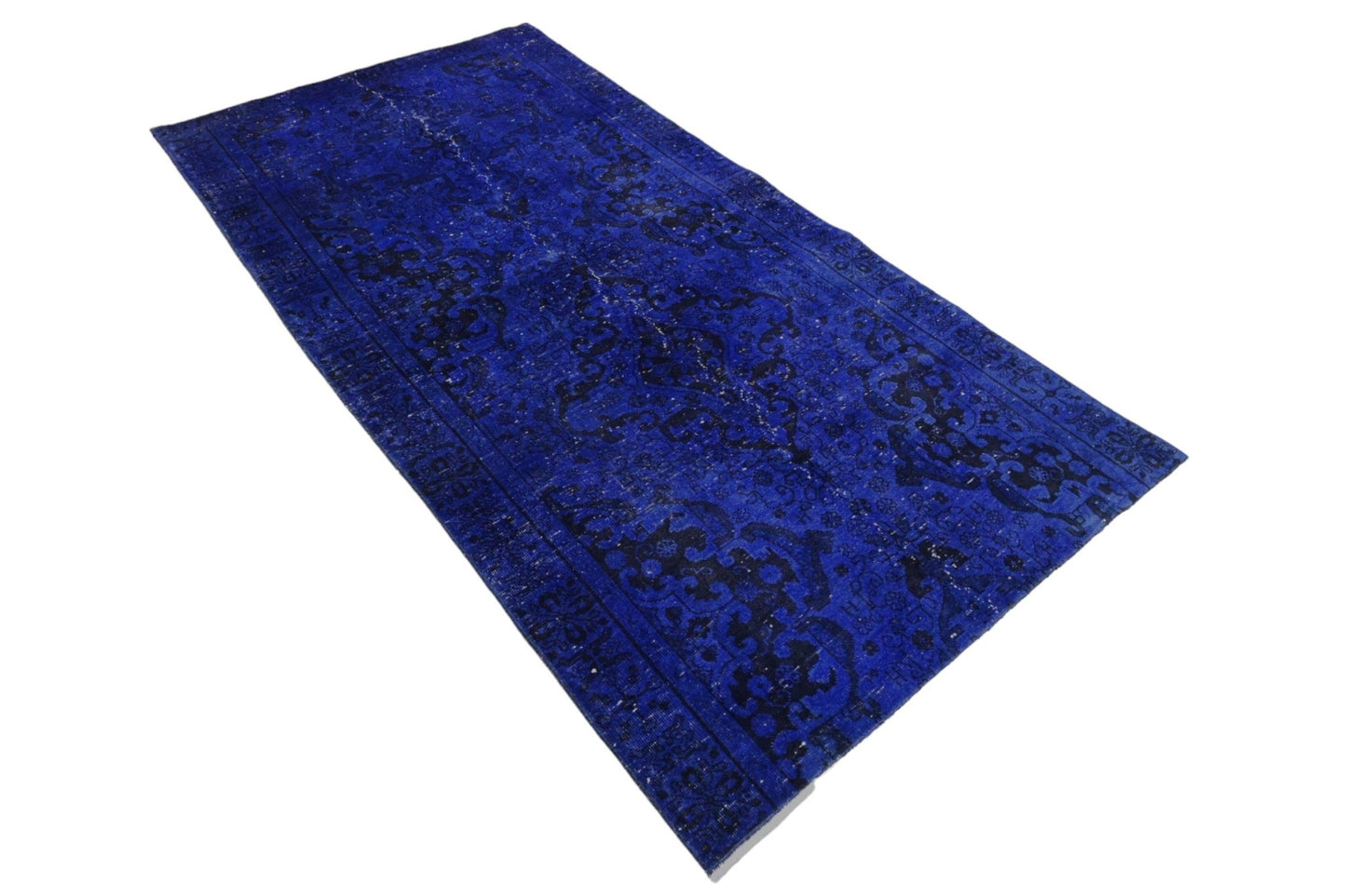 Blauw vintage vloerkleed - F196 - Lavinta