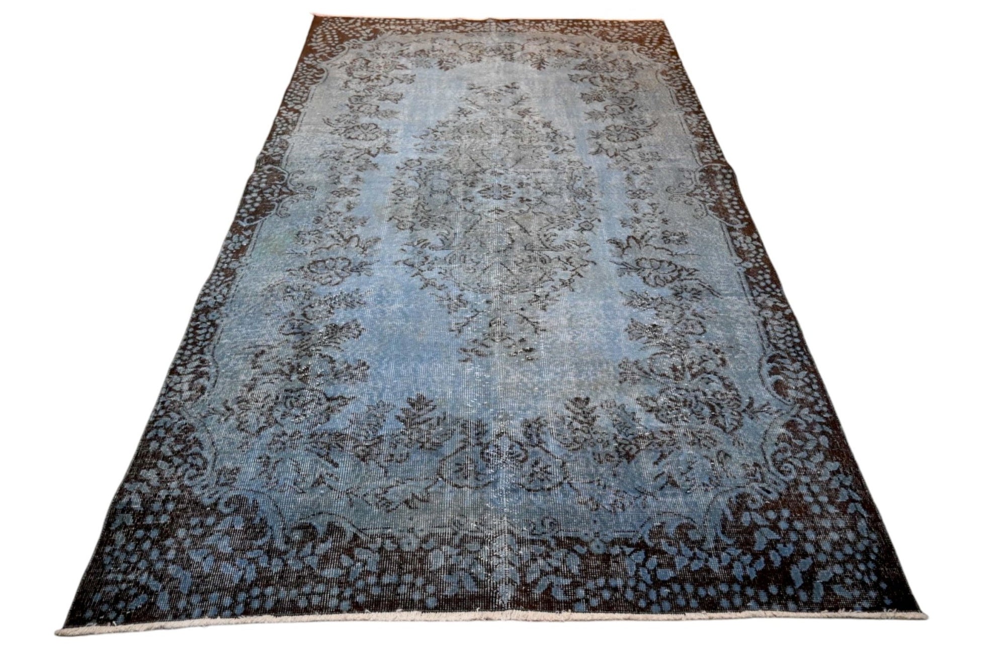 Blue Vintage Rug - F393