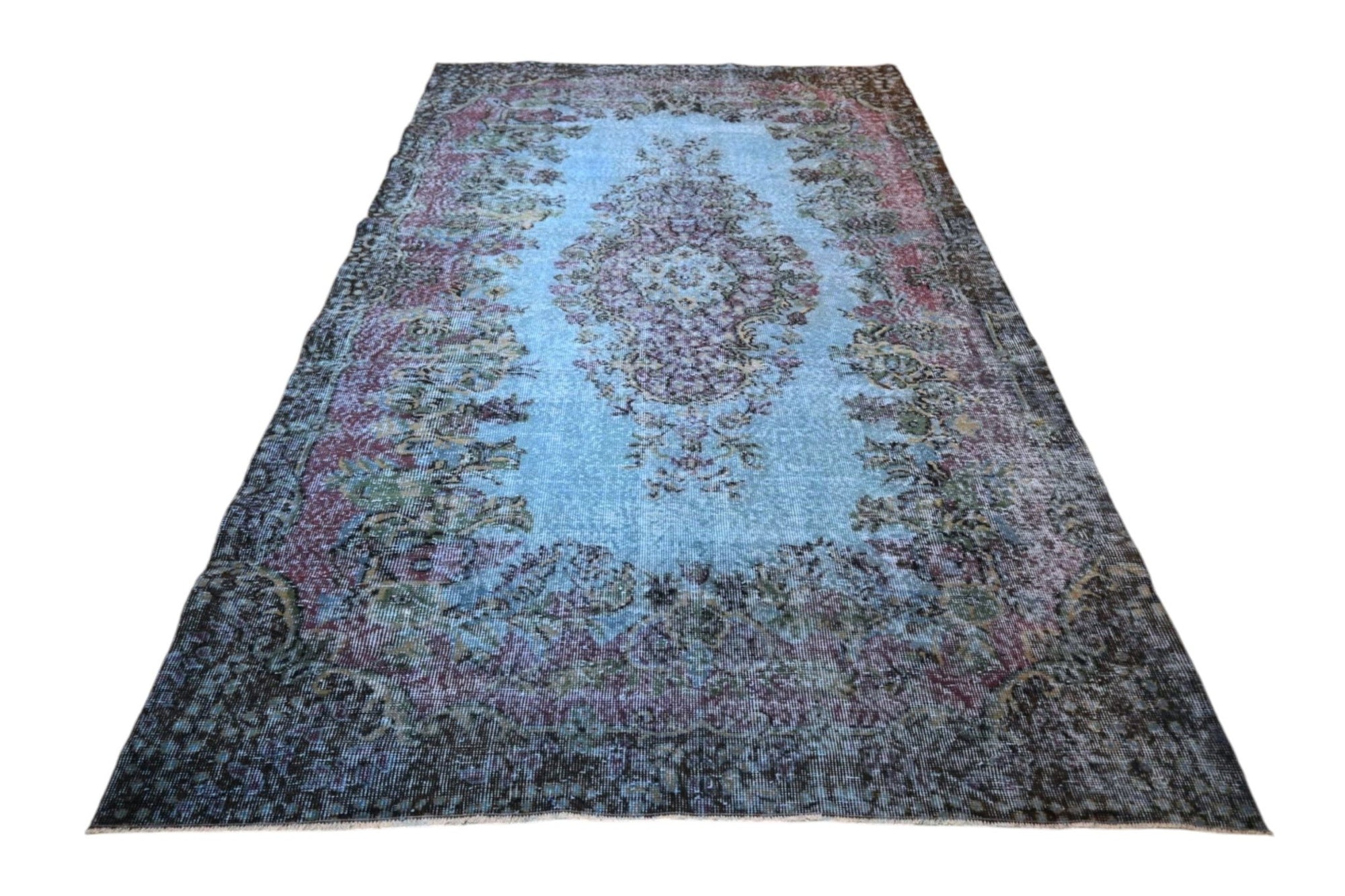 Blue Vintage Rug - F415