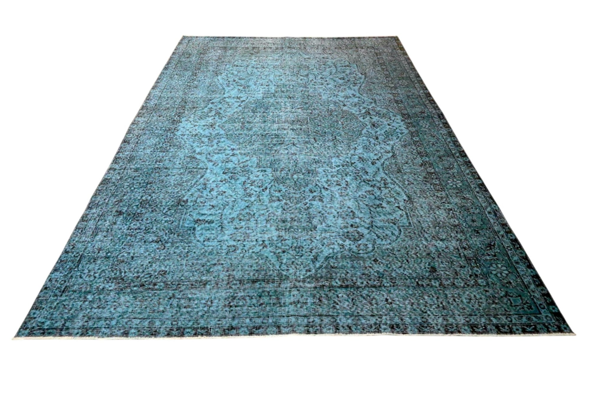 Blue Vintage Rug - F552