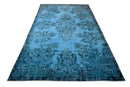 Blauw vintage vloerkleed - F574 - Lavinta