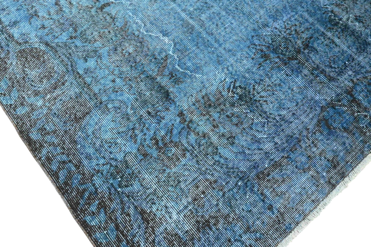 Blauw vintage vloerkleed - F583 - Lavinta