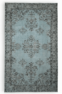 Blauw vintage vloerkleed - G265 - Lavinta