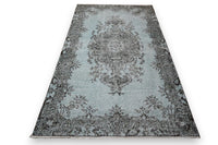 Blauw vintage vloerkleed - G270 - Lavinta
